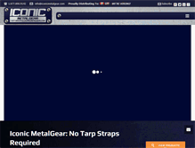 Tablet Screenshot of iconicmetalgear.com